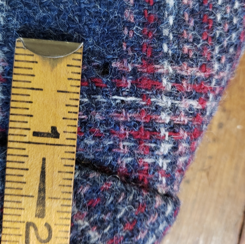 Last chance VTG Wool plaid Blazer - Picture 14 of 14